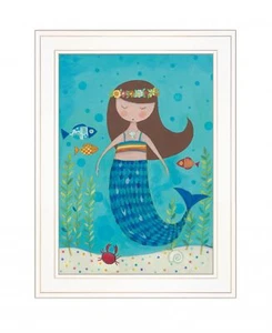 Under the Sea 3 White Framed Print Wall Art - Picture 1 of 1