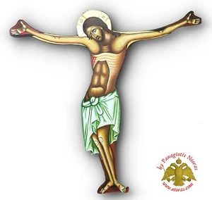 Orthodox Crucifixion Crucifix Christ Body 90x90cm Kreuzigung Kruzifix Corpus - Picture 1 of 3