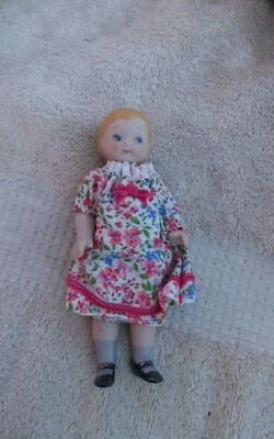 Винтажная 6-дюймовая Dolly Dingle 1980 г. неглазурованная (полностью шарнирная) - Изображение 1 из 4