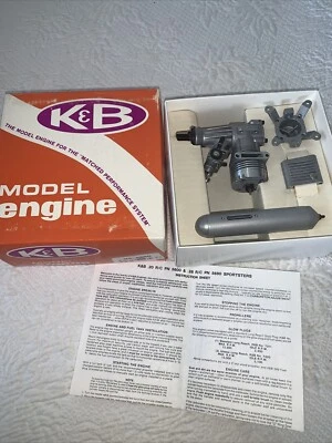 K&B R/C (5680) .28 Sportster Airplane Engine  NOS - Image 1 of 4