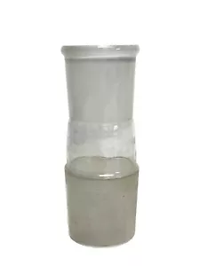 Lab Glass 45/50 Outer to 55/50 Inner Joint Reducing Enlarging Adapter 5-1/2” H - Picture 1 of 6