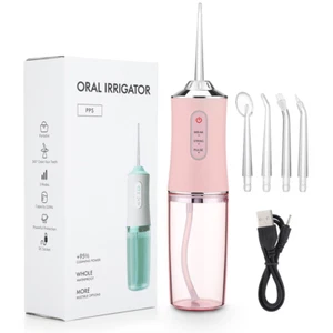 Dental Water Flosser Oral Irrigator Water Jet Toothpick 1400rpm 3 Modes Teeth Cl - Foto 1 di 10