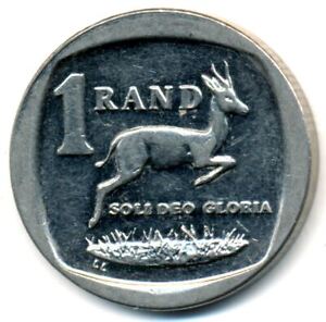 South Africa 1 Rand Aforika Borwa - South Africa Coin KM497 2010 - 2012