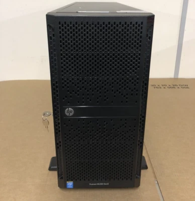 HP ML350 Gen9 2x E5-2670v3 128GB 8x 900GB P440ar/2GB 2x 800W 8SFF Tower Server - Image 1 of 2