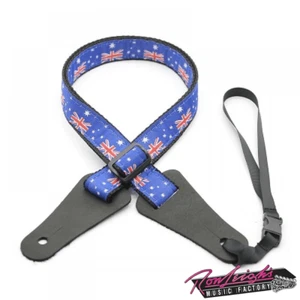 DSL 1″ Poly Ukulele Strap in Australian Flag - Handmade in Australia - Picture 1 of 1