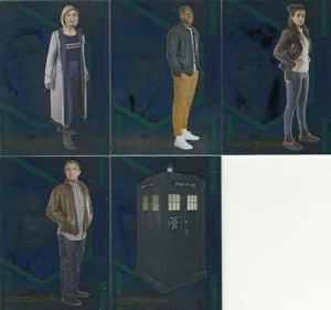 Doctor Who Series 11 &12 Character Mirror Set (5 Cards) M1-M5 - Picture 1 of 1