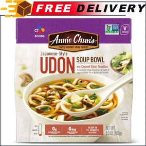 6-Pack Annie Chun's Noodle Soup Bowl, Japanese-Style Udon, Instant 5.9 Oz - Picture 1 of 9