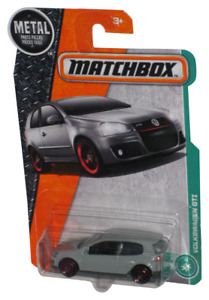 Matchbox Volkswagen GTI (2016) Gray Die-Cast Toy Car 118/125