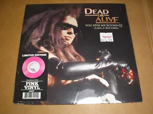 Dead Or Alive - You Spin Me Round (Like A Record) 7" single new Cleopatra pink - Picture 1 of 2