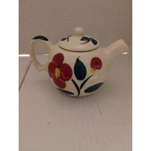 Purinton Pottery Slip Ware Tea Pot - Picture 1 of 9
