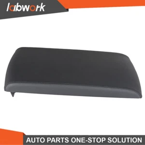 Labwork Armrest Center Console Lid Cover For 2013-2017 Ford Flex Black Leather - Picture 1 of 10