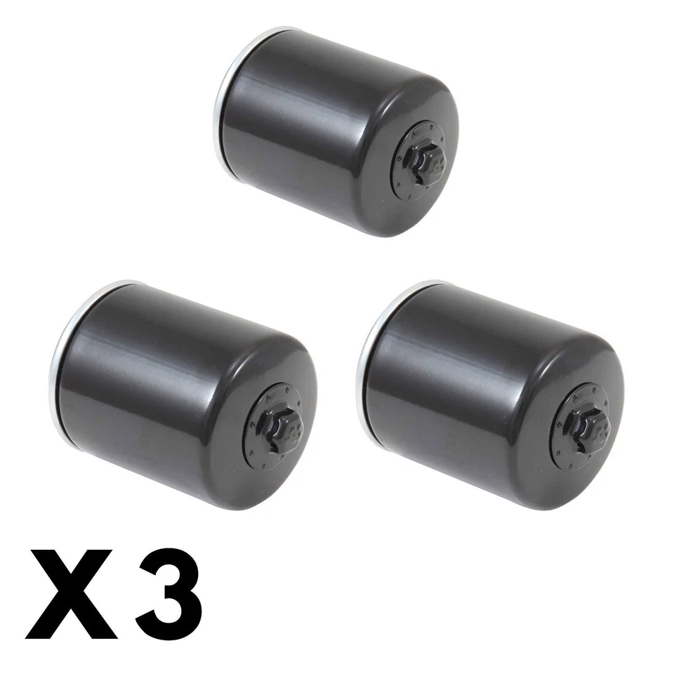 Paquete de 3 filtros de aceite K&N para Harley FLHTKSE 1803 Ultra Limited 2014-2015 Foto 1 de 1