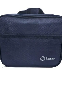 Bento-Box with Bag and Ice Pack Set. Lunch Boxes Snack Containers Blue - Picture 1 of 5