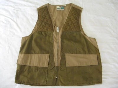 vintage Game Winner Sportswear full-zip hunting vest w/game pouch = LARGE 42-44 - Image 1 of 4