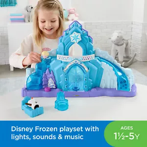 Ice Palace Frozen Elsa Lights Sounds Girls Toys Disney Princess Pretend Play - Picture 1 of 12