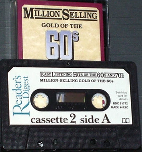 HITS OF THE 60'S 70'S CASSETTE 2 RDC91772 PRESLEY ORBISON PITNEY ELTON SAYER 26 - Picture 1 of 4
