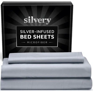 Silber Infused Bettwäsche Set - Extra weicher atmungsaktiver Stoff mit Selbstreinigung - Bild 1 von 9