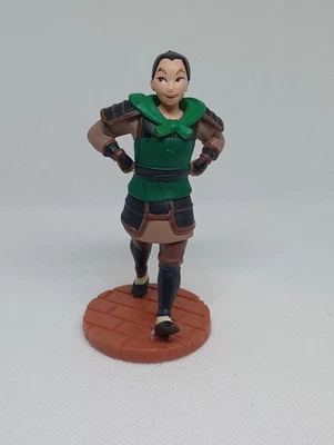 "Figura de acción de juguete coleccionable Disney Mulan como soldado guerrero 4"" Disney Store" Foto 1 de 4