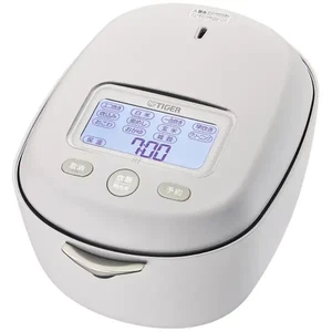 Tiger JRX-S100WS Pressure IH Rice Cooker 5.5 cups White 100V New /Made in Japan - Picture 1 of 9