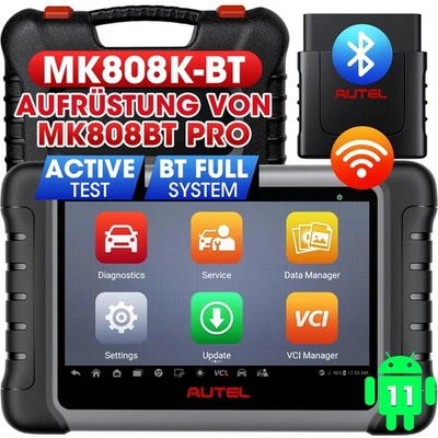 AUTEL MaxiCOM MK808K-BT MK808BT PRO Auto OBD Scanner Diagnosi di Tutti i Sistemi - Image 1 of 4