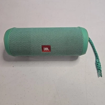 Altavoz Portátil JBL Flip 4 Verde Turquesa PARA REPUESTOS *1 Altavoz Soplado Foto 1 de 4