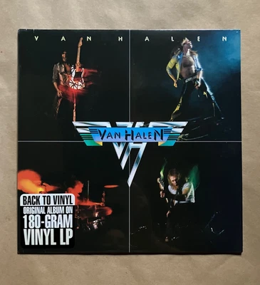 VAN HALEN LP 2009 EU Import Black 180 Gram Vinyl German Pressing NEW SEALED - Image 1 of 4