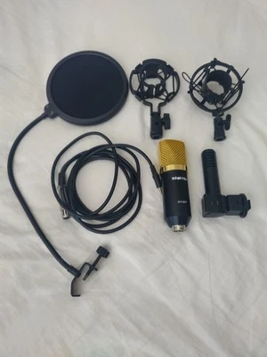 ZINGYOU Condenser Microphone Bundle ZY-007 Professional Cardioid Condenser - Image 1 of 4