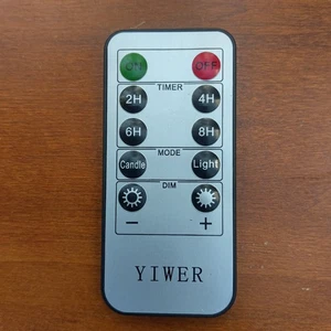 YIWER Flameless Candles Replacement Remote USED - Picture 1 of 5