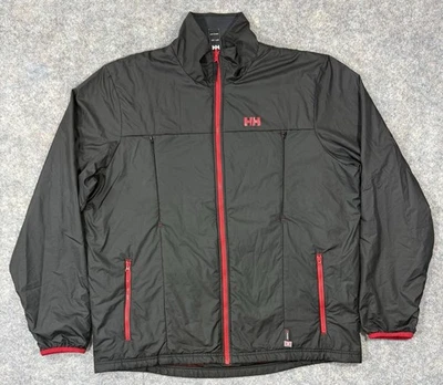 Helly Hansen Mens Regulate Midlayer Jacket Size 2XL Polartec Primaloft Black - Image 1 of 4