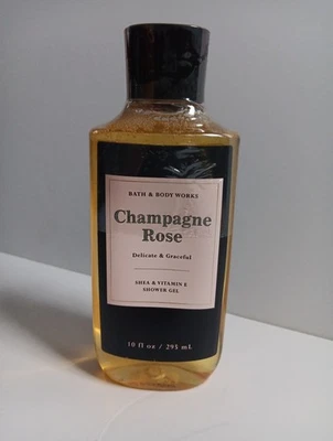 Bath & Body Works Champagne Rose Shower Gel 10 Fl Oz BRAND NEW SEALED - Image 1 of 3