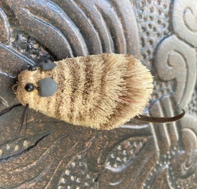 SHOFF’S DE COLECCIÓN (50’S) (?) PELO DE CIERVO SIN ACABAR (?) RATÓN DE FUNDICIÓN, EX. COND, FAM. PROPIETARIO Foto 1 de 4