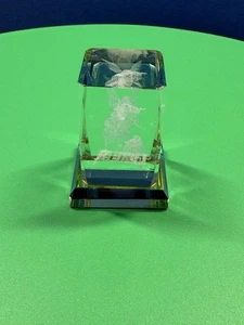 Vidrio grabado en 3D Bubblegram de ángel de la guarda - Imagen 1 de 9