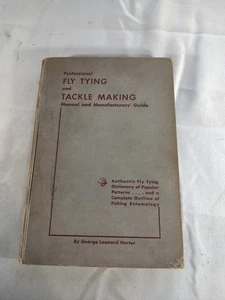 Manual de atado y fabricación de aparejos de moscas C. 1941 guía del fabricante por George Herter - Imagen 1 de 6