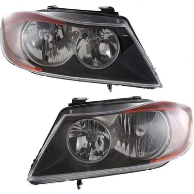 For 2006-2008 BMW 325xi Headlight Driver & Passenger Side Pair CAPA - Image 1 of 4