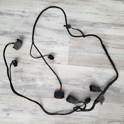 💥 2015 AUDI S3 A3 8V OEM REAR BUMPER PARKING BLIND SPOT SENSORS WIRING HARNESS - Image 1 of 4