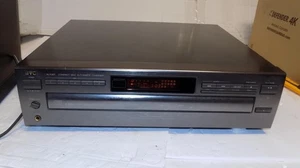 JVC Xl-F207Tn 5 Disc CD Player 5-Disc Carousel CD Player No Remote - Picture 1 of 2