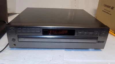 JVC Xl-F207Tn 5 Disc CD Player 5-Disc Carousel CD Player No Remote - Image 1 of 2