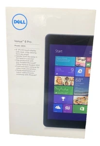 Dell Venue 8 Pro 32GB, Wi-Fi - Black, Factory Sealed - Picture 1 of 6