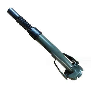 Army Green 38cm Metal Rubber Fuel Tank Fill Pipe Oil Drum Flexible Nozzle - Picture 1 of 12
