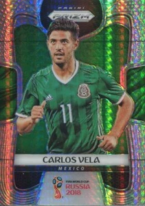 Prizm WM 2018 hyperparallele Basiskarte #129 Carlos Vela - Mexiko - Bild 1 von 1