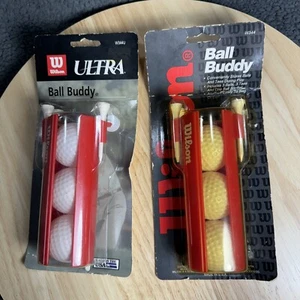 Soporte/portador de camisetas de golf Wilson Ball Buddy de colección con clip para colgar VENDIDO INDIVIDUALMENTE - Imagen 1 de 5