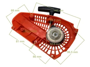 Seilzugstarter Handstarter für Horn / Tarus / Kraftwelle 2500 ccm Kettensäge - Bild 1 von 3