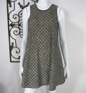 BLUSA JOSIE Sin Mangas Talla S Pequeña Negra Blanca Escote Redondo - Imagen 1 de 7