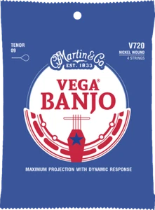 JEU DE CORDES BANJO RETRO MONEL 5 cordes MARTIN - VEGA V740 - Imagen 1 de 2