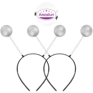 2 Pcs Foam Ball Headband Women's Child Alien Accessories for Party - Picture 1 of 11