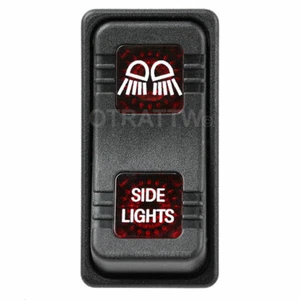 OTRATTW Carling Tech Contura X Rocker Switch, Polaris, SIDE LIGHTS, RED LENS - Picture 1 of 4