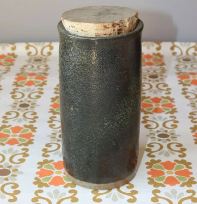 ANCIEN POT EN GRES POT A ÉPICES , FRIANDISES ,DÉCORATION CUISINE - Photo 1/4