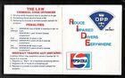 AK588:OPP District #7 & Pepsi Cola Reduce Impaired Drivers Everywhere B.A. Chart