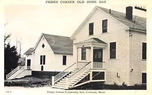 Portland ME. Prides Corner Community Hall Old Home Day, Postcard - Picture 1 of 2