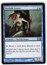Merfolk Looter *PLAYSET* Magic MtG x4 M12 SP